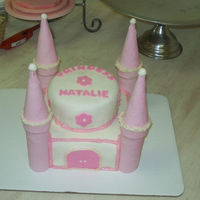 Princess Castle Cake