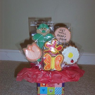 Get Well Soon Cookie Bouquet
