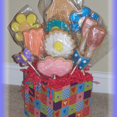 Hostess Gift Cookie Bouquet