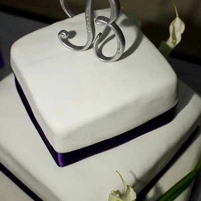Simple Wedding Cake