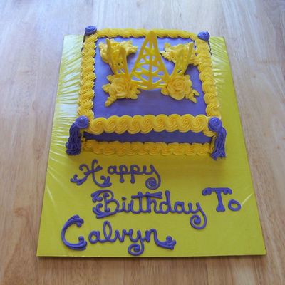 My First Crown Cake!