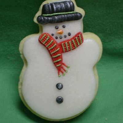 Frosty With A Scarf!