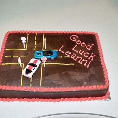 Car Accident Cake
