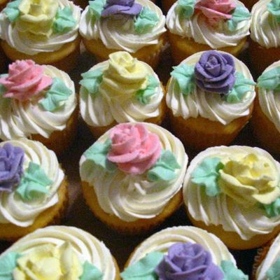 Pastel Cupcakes