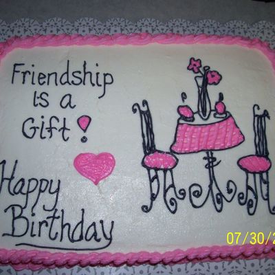 Friendship Bday Cake