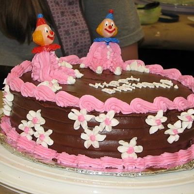 Wilton Class Clown Cake