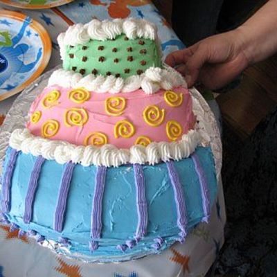 Topsy Turvy Cake