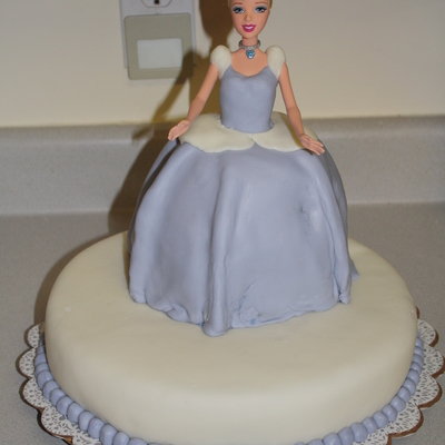 Cinderella Doll Cake