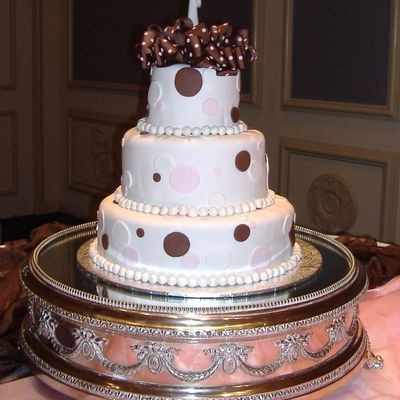 Pink And Chocolate Wedding