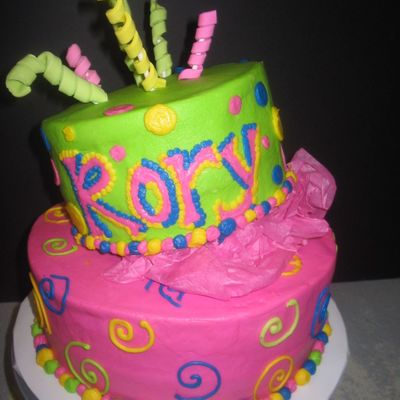Topsy Turvey Bday Cake