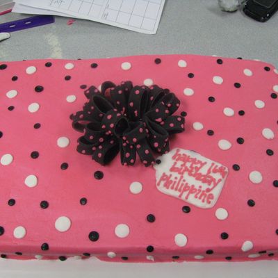Present Sheet Cake