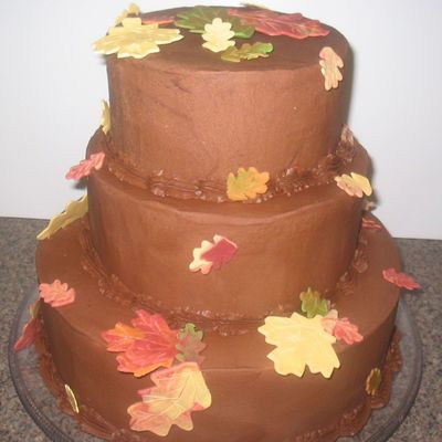Fall Display Cake