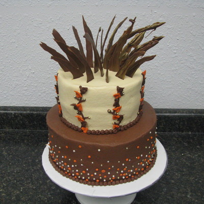 Fall Birthday Cake