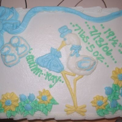 Stork Cake