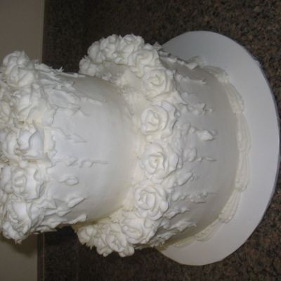 Last Minute Wedding Cake