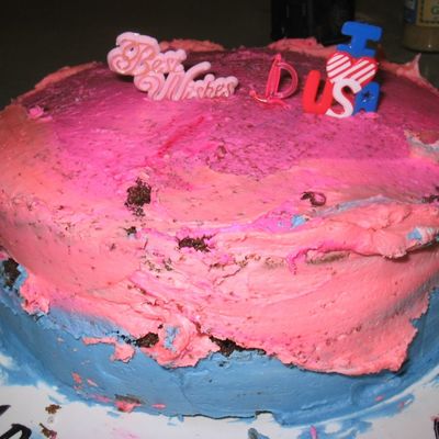 My 6 Year Olds 1St Cake