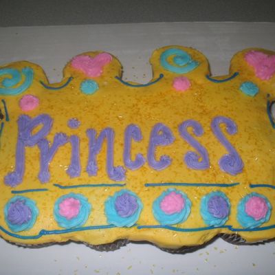 Crown Cupcake Cake