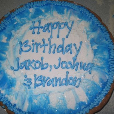 Giant Birthday Cookie