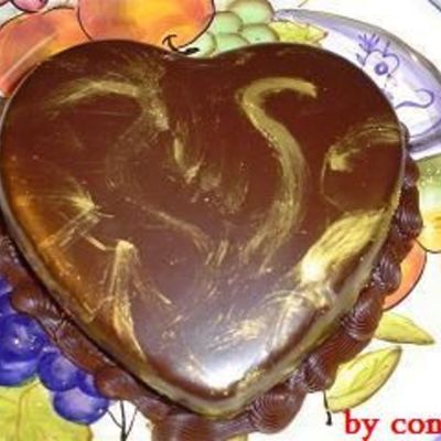 Heart Chocolate Cake
