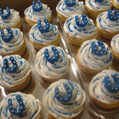 Indianapolis Colt's Cupcakes