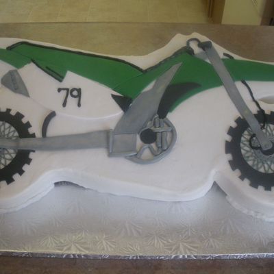 Dirt Bike Cake