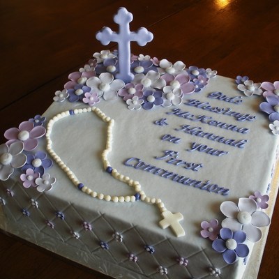 First Communion Cake