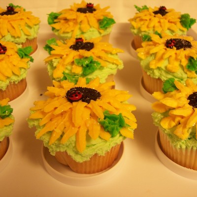Sunflower Cupcakes
