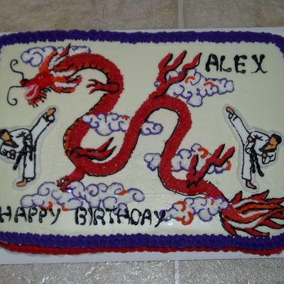Another Dragon Cake!
