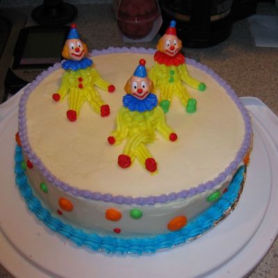 Clown Cake From Wilton Course 1