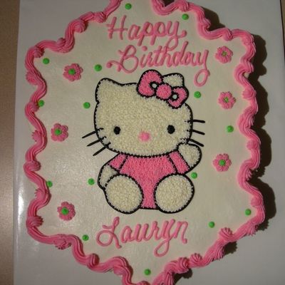 Hello Kitty Cupcake Cake