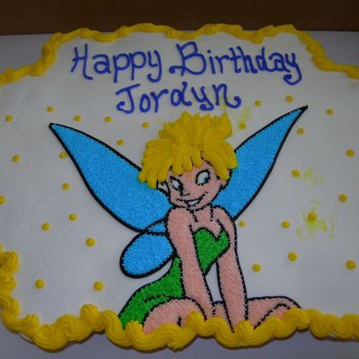 Tinkerbell Cupcake Cake