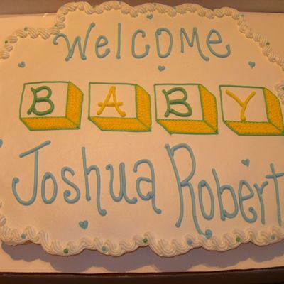 Baby Shower Cupcake Cake For Elementary School