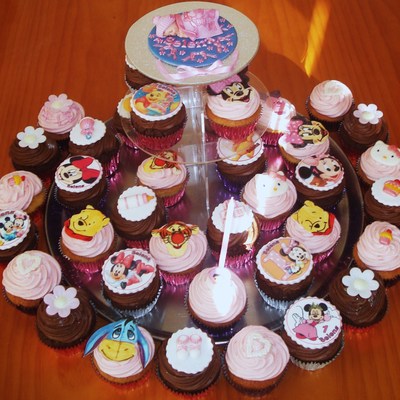 Baptism And 1St Birthday Cupcakes