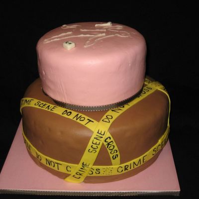 Murder Mystery Cake