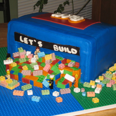 Spilled Lego Bin