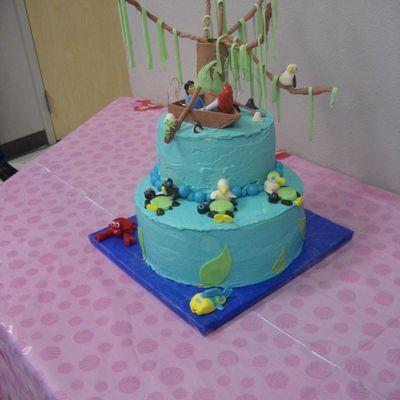 Ariel Birthday Cake