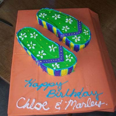 Flip Flop Cake