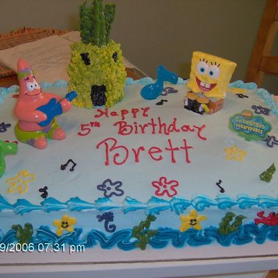Sponge Bob Cake