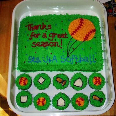 Softball Cake