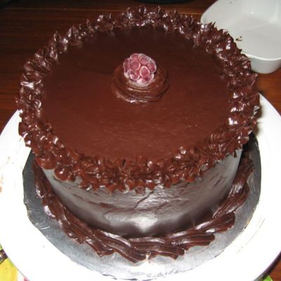 Raspberry Filled Ganache