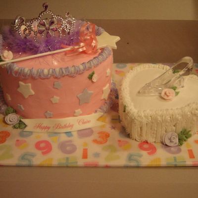 First Birthday Princess Cake