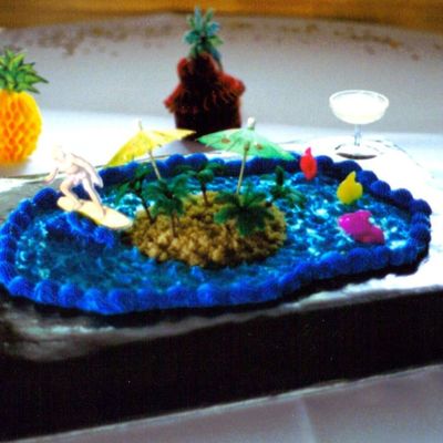 Margarittaville Rehersal Cake