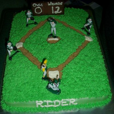 Rider's Baseball Birthday