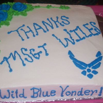 Jrotc Instructor Going Away Cake