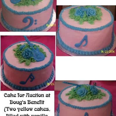 Doug's Benefit Auction Cake