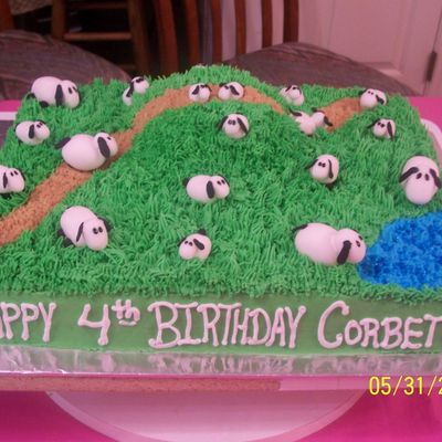 Corbett's Sheep Cake