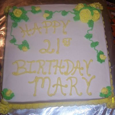 Mary's 21St Birthday