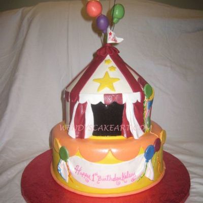 Circus Theme Cake