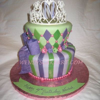Tiara, Tenkebell Colors Cake