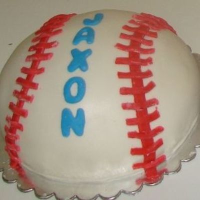Baseball Smash Cake
